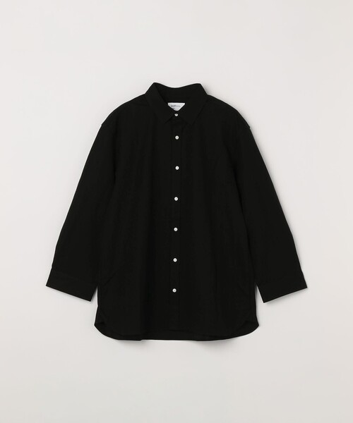 SHIPS any(シップス エニィ)の「SHIPS any:〈接触冷感/ストレッチ〉360° THE CIRCLE STRETCH リネン ミックス 7分袖 レギュラー シャツ(セットアップ対応)◇(シャツ/ブラウス・メンズ・ネイビー/カーキ/ブラック・X-LARGE/LARGE/MEDIUM/SMALL)」の17枚目の写真