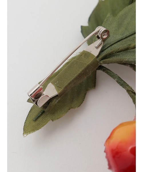 PINK HOUSE（ピンクハウス）の「さくらんぼコサージュ（ブローチ/コサージュ・レディース・チェリーレッド・フリー）」の6枚目の写真