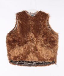 BILLY'S ENT（ビリーズエンター）の「CURLY FLEECE BIGGEST VEST　SN21F011（その他アウター）」