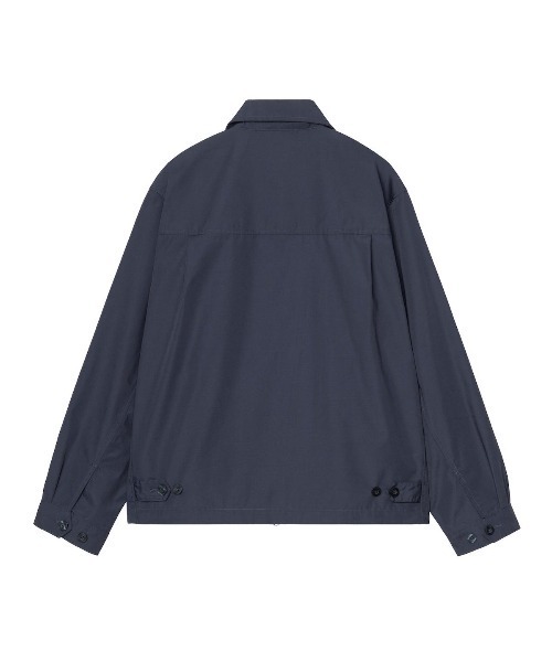 Carhartt WIP(カーハートダブリューアイピー)の「Carhartt WIP POSTAL JACKET(カーハートワークインプログレス ポスタルジャケット)(デニムジャケット・メンズ・ブラック/ブルー・SMALL/MEDIUM/LARGE/X-LARGE)」の4枚目の写真