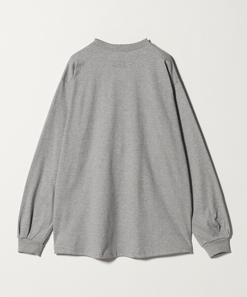 UNITED ARROWS & SONS（ユナイテッドアローズアンドサンズ）の「＜UNITED ARROWS & SONS＞ PLAIN L/SLEEVE TEE/ロングスリーブTシャツ（Tシャツ/カットソー・メンズ・グレー系/ブラック/ホワイト・S/L/M/XL）」の4枚目の写真