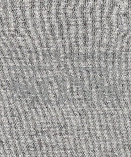 UNITED ARROWS & SONS（ユナイテッドアローズアンドサンズ）の「＜UNITED ARROWS & SONS＞ PLAIN L/SLEEVE TEE/ロングスリーブTシャツ（Tシャツ/カットソー・メンズ・グレー系/ブラック/ホワイト・S/L/M/XL）」の8枚目の写真