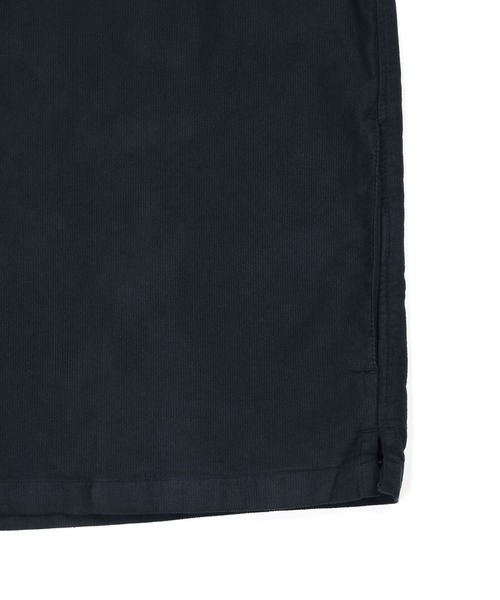 The DUFFER of ST.GEORGE(ザダファーオブセントジョージ)の「UNCUT CORDUROY S/S SHIRT PARKA:セットアップ対応 アンカットコーデュロイ 半袖シャツパーカー(シャツ/ブラウス・メンズ・ホワイト/ライトブルー/ネイビー・X-LARGE/LARGE/MEDIUM)」の6枚目の写真