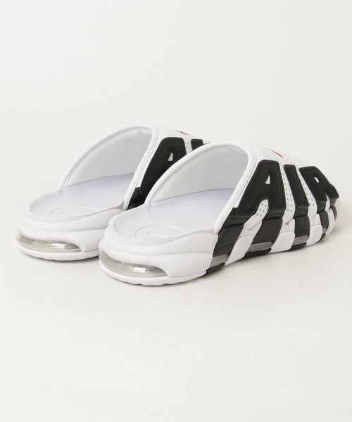 NIKE（ナイキ）の「NIKE/ナイキ ｴｱ ﾓｱ ｱｯﾌﾟﾃﾝﾎﾟ ｽﾗｲﾄﾞ（サンダル・メンズ・ホワイト・28cm/30cm/29cm/23.5cm/23cm/26cm/27cm）」の2枚目の写真
