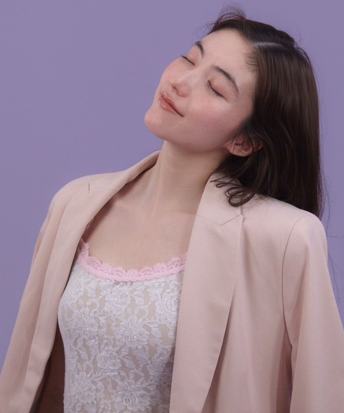 Casselini（キャセリーニ）の「【hanky panky× Casselini】シグネチャーレース クラシックキャミソール（PINK MIX）（キャミソール・レディース・マルチ・X-SMALL/SMALL）」の8枚目の写真