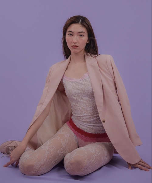 Casselini（キャセリーニ）の「【hanky panky× Casselini】シグネチャーレース クラシックキャミソール（PINK MIX）（キャミソール・レディース・マルチ・X-SMALL/SMALL）」の15枚目の写真