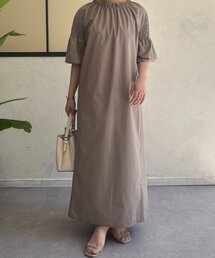 ハーフスリーブワンピース