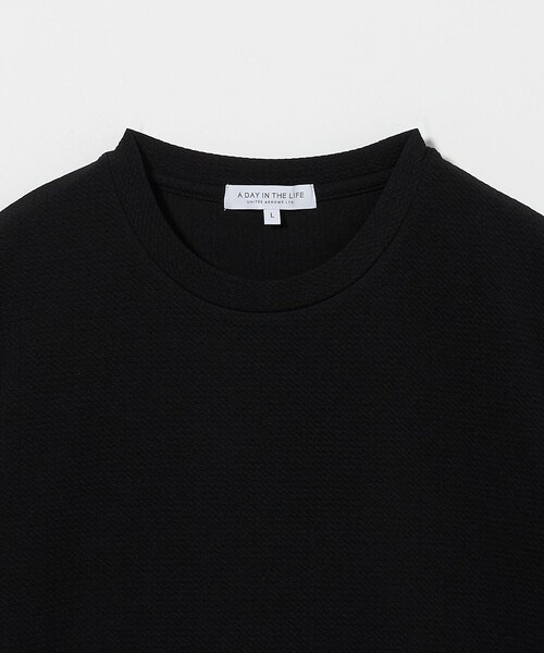 A DAY IN THE LIFE UNITED ARROWS(アデイインザライフユナイテッドアローズ)の「バウンシー ジャガード カットソー<A DAY IN THE LIFE>(Tシャツ/カットソー・メンズ・ホワイト/オリーブ/ブラック・M/S/L)」の16枚目の写真