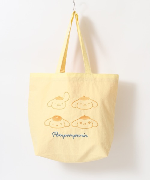 sanrio(サンリオ)の「Sanrio サンリオ トートバッグ フェイス(トートバッグ・レディース・アイボリー/ライトブルー/ピンク/ライトグレー/パープル/イエロー・FREE)」の14枚目の写真