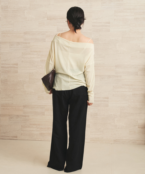 plage(プラージュ)の「GREYCHORD / グレーコード 別注 LNN 5PKT パンツ(その他パンツ・レディース・ベージュ系その他/ブラック・36/38)」の16枚目の写真
