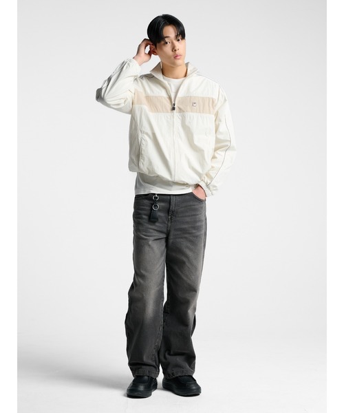 FILA(フィラ)の「Colorblock windbreak(その他アウター・メンズ・アイボリー/ライトブルー/ダークブラウン系・M/L/XS/S)」の11枚目の写真