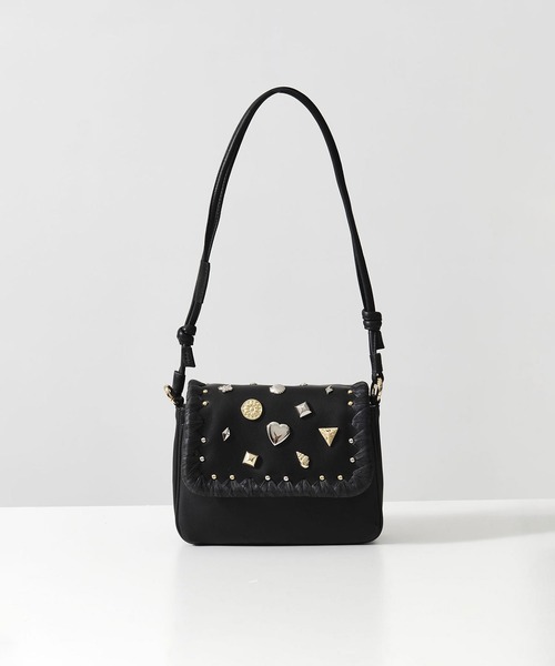 TESSEN CREATION/テッセンクリエーション】FLAP BAG S(assort studs