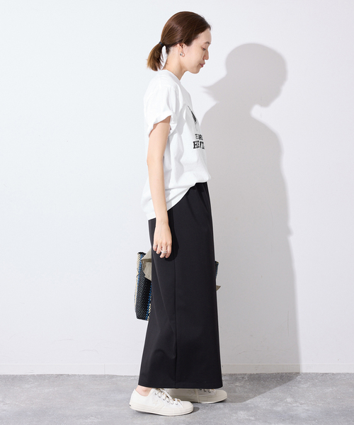 SLOBE IENA(スローブイエナ)の「GULF COAST/ガルフコースト SLOBE別注 グラフィックTEE1(Tシャツ/カットソー・レディース・ホワイト/グリーン/ピンク/ネイビー・FREE)」の7枚目の写真