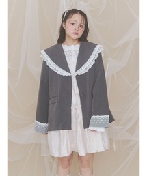 merry jenny（メリージェニー）の「レースセーラージャケット（テーラードジャケット）」