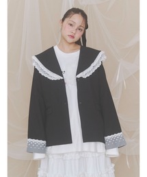 merry jenny（メリージェニー）の「レースセーラージャケット（テーラードジャケット）」