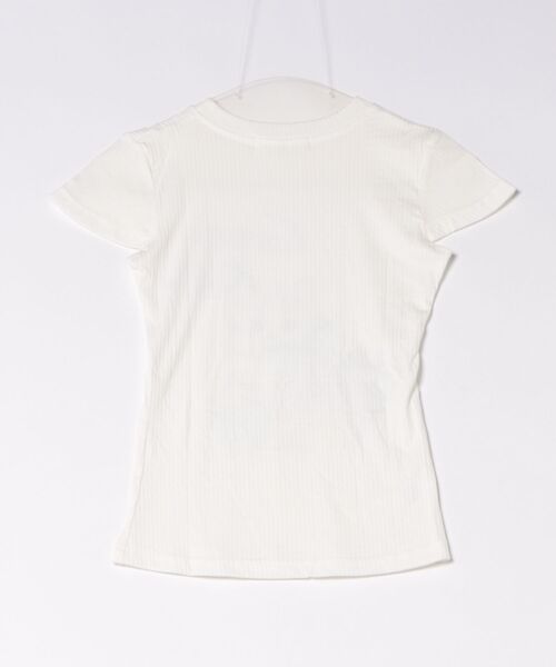 HALEY PESCA(ヘーリーペスカ)の「HALEY PESCA/アメリカンレトロ 白猫プリント半袖Tシャツ(Tシャツ/カットソー・レディース・ホワイト・SMALL/MEDIUM)」の2枚目の写真