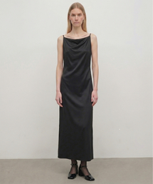 Maren Boatneck Dress / Black