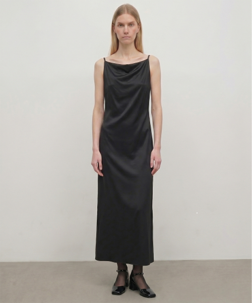 KIMDOH(キムド)の「Maren Boatneck Dress / Black(ワンピース・レディース・ブラック・FREE)」の1枚目の写真