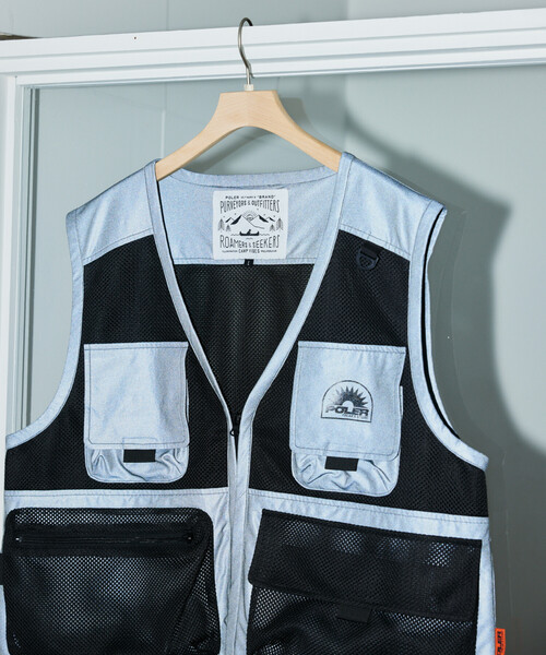 POLeR(ポーラー)の「POLeR × FREAK'S STORE/ポーラー × フリークスストア 別注 Response Vest(ベスト・メンズ・ブラック・ONE SIZE)」の2枚目の写真