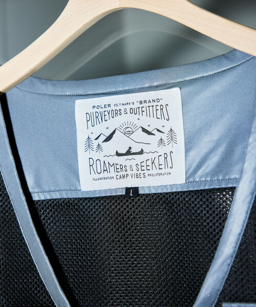 POLeR(ポーラー)の「POLeR × FREAK'S STORE/ポーラー × フリークスストア 別注 Response Vest(ベスト・メンズ・ブラック・ONE SIZE)」の5枚目の写真