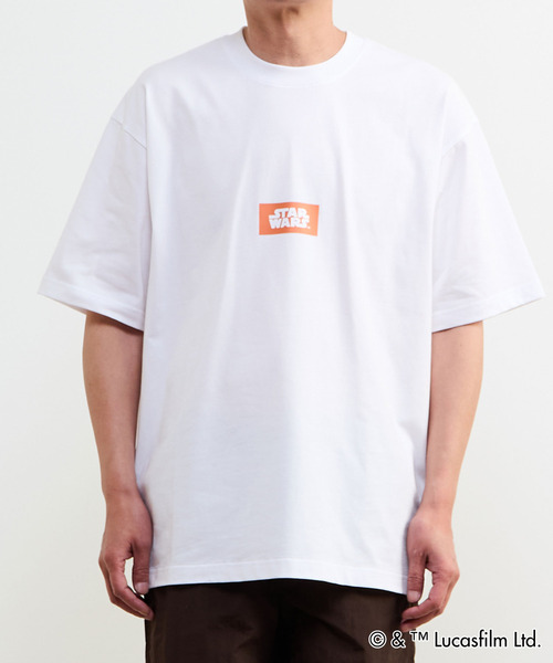 MASTER FRAME(マスターフレーム )の「MASTER FRAME / STARWARS / BB8 Tシャツ(Tシャツ/カットソー・メンズ・ホワイト/グレイッシュベージュ・3/1/4)」の3枚目の写真