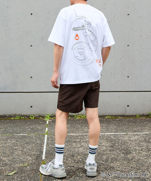 MASTER FRAME(マスターフレーム )の「MASTER FRAME / STARWARS / BB8 Tシャツ(Tシャツ/カットソー・メンズ・ホワイト/グレイッシュベージュ・3/1/4)」の17枚目の写真
