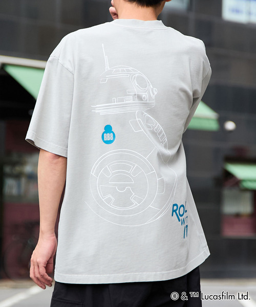 MASTER FRAME(マスターフレーム )の「MASTER FRAME / STARWARS / BB8 Tシャツ(Tシャツ/カットソー・メンズ・ホワイト/グレイッシュベージュ・3/1/4)」の20枚目の写真