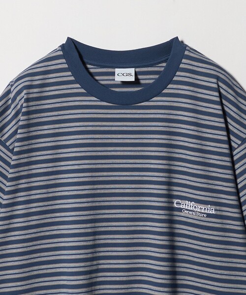 California General Store(California General Store)の「<CGS.>オーガニック コットン ボーダー Tシャツ(Tシャツ/カットソー・メンズ・ネイビー/シャーベット/ターコイズブルー系・S/L/XL/M)」の12枚目の写真