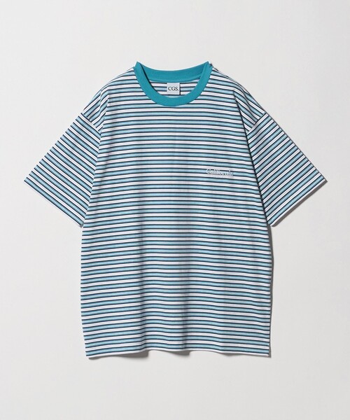 California General Store(California General Store)の「<CGS.>オーガニック コットン ボーダー Tシャツ(Tシャツ/カットソー・メンズ・ネイビー/シャーベット/ターコイズブルー系・S/L/XL/M)」の19枚目の写真