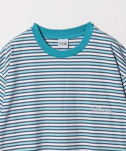 California General Store(California General Store)の「<CGS.>オーガニック コットン ボーダー Tシャツ(Tシャツ/カットソー・メンズ・ネイビー/シャーベット/ターコイズブルー系・S/L/XL/M)」の20枚目の写真