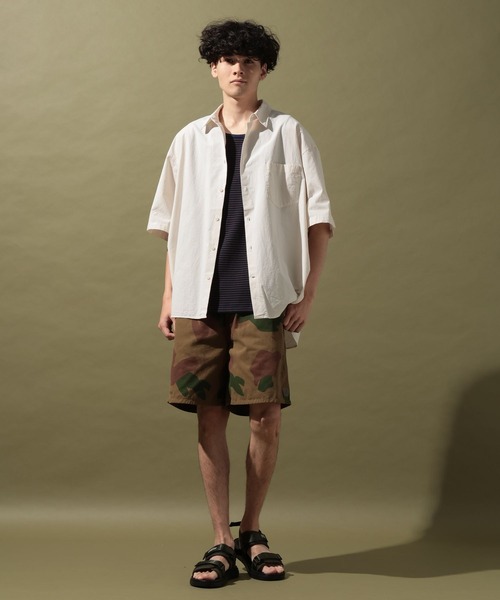 niko and...（ニコアンド）の「【NATOKii(ネイトゥーキー)】リブタンクトップ（タンクトップ・メンズ・ネイビー/ナチュラル・LARGE/MEDIUM）」の21枚目の写真