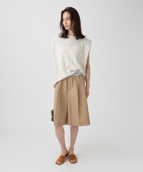 PROTAGONISTA（プロタゴニスタ）の「【PROTAGONISTA】ボクシ－TEE（Tシャツ/カットソー・レディース・カーキ/オフホワイト・フリー）」の7枚目の写真