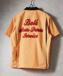 ボーリングシャツ」に該当するオレンジ/橙色系のファッション通販