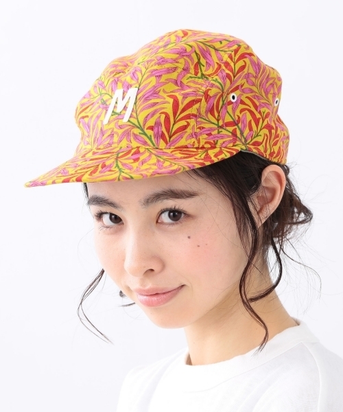 BEAMS BOY（ビームスボーイ）の「decho / Flower Jet Cap（キャップ・レディース・イエロー/ネイビー・ONE SIZE）」の13枚目の写真