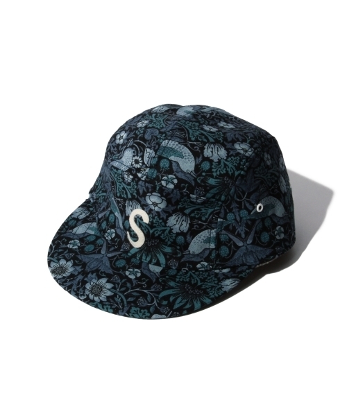 BEAMS BOY（ビームスボーイ）の「decho / Flower Jet Cap（キャップ・レディース・イエロー/ネイビー・ONE SIZE）」の6枚目の写真