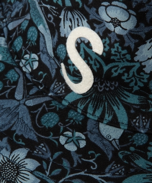 BEAMS BOY（ビームスボーイ）の「decho / Flower Jet Cap（キャップ・レディース・イエロー/ネイビー・ONE SIZE）」の3枚目の写真