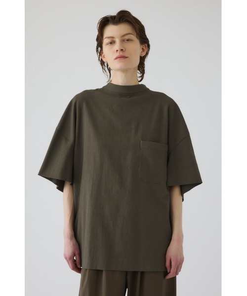 RIM.ARK(リムアーク)の「Back conscious vacation tops バック コンシャス バケーション トップス(Tシャツ/カットソー・レディース・ライトベージュ/カーキ/ブラック・FREE)」の6枚目の写真