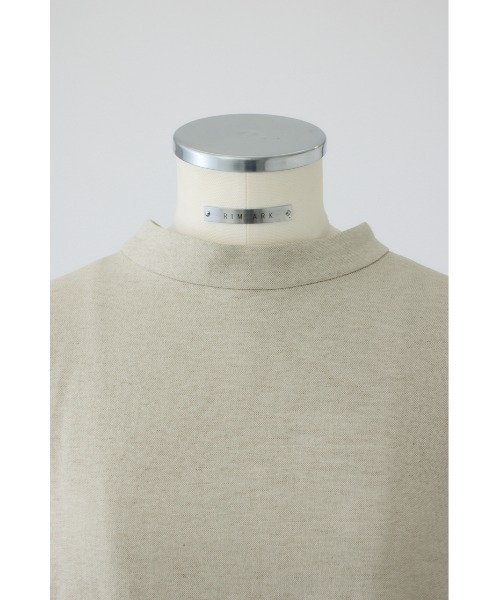 RIM.ARK(リムアーク)の「Back conscious vacation tops バック コンシャス バケーション トップス(Tシャツ/カットソー・レディース・ライトベージュ/カーキ/ブラック・FREE)」の16枚目の写真