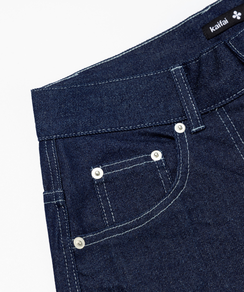 kaifai(カイファイ)の「トレースデニムバミューダパンツ(ブルー)K26QC242(その他パンツ・レディース・その他・MEDIUM/LARGE)」の5枚目の写真