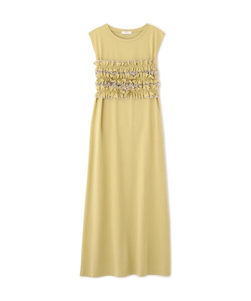 PROPORTION BODY DRESSING(プロポーションボディドレッシング)の「<a>フリルベア付きカットワンピース / 1216249600(ワンピース・レディース・ブラック/イエロー/ダークグレー・MEDIUM/P/S)」の10枚目の写真