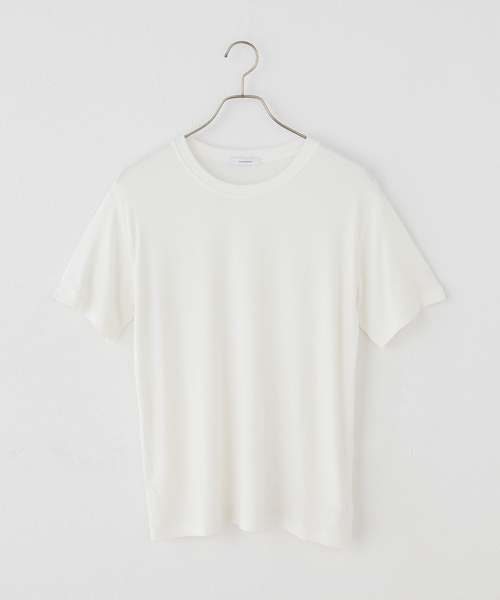JOURNAL STANDARD(ジャーナルスタンダード)の「リネンMIX TEE(Tシャツ/カットソー・レディース・ホワイト/ブラック・FREE)」の2枚目の写真