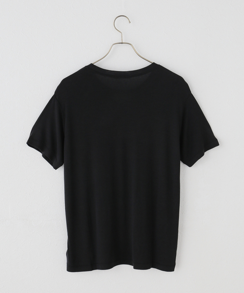 JOURNAL STANDARD(ジャーナルスタンダード)の「リネンMIX TEE(Tシャツ/カットソー・レディース・ホワイト/ブラック・FREE)」の3枚目の写真