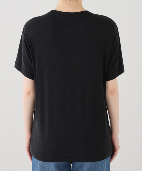 JOURNAL STANDARD(ジャーナルスタンダード)の「リネンMIX TEE(Tシャツ/カットソー・レディース・ホワイト/ブラック・FREE)」の10枚目の写真