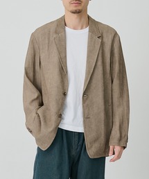 CITY TOKYO | 【CITY TOKYO/シティートーキョー】Fade linen リラックスジャケット(テーラードジャケット)