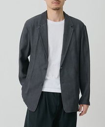 【CITY TOKYO/シティートーキョー】Fade linen リラックスジャケット