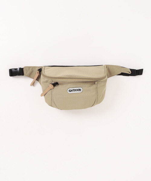 Scrap Book（スクラップブック）の「◆WEB + 京都店 限定展開◆【OUTDOOR PRODUCTS】WAIST BAG（ショルダーバッグ・レディース・ブラック/オレンジ/ベージュ/ブルー/グリーン・FREE）」の2枚目の写真