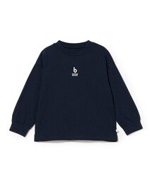 こども ビームス | kodomo b ロゴ 長袖 Tシャツ 2026FW（90～140cm）シンプル 通園 通学 ギフト ユニセックス(Tシャツ/カットソー)