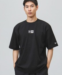 ニューエラ NEW ERA SS OS CT TEE BOX LOGO EMB BLK