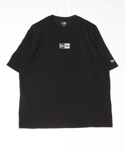 NEW ERA(ニューエラ)の「ニューエラ NEW ERA SS OS CT TEE BOX LOGO EMB BLK(Tシャツ/カットソー・メンズ・ブラック・M/L/LL)」の8枚目の写真