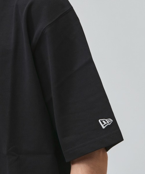 NEW ERA(ニューエラ)の「ニューエラ NEW ERA SS OS CT TEE BOX LOGO EMB BLK(Tシャツ/カットソー・メンズ・ブラック・M/L/LL)」の7枚目の写真